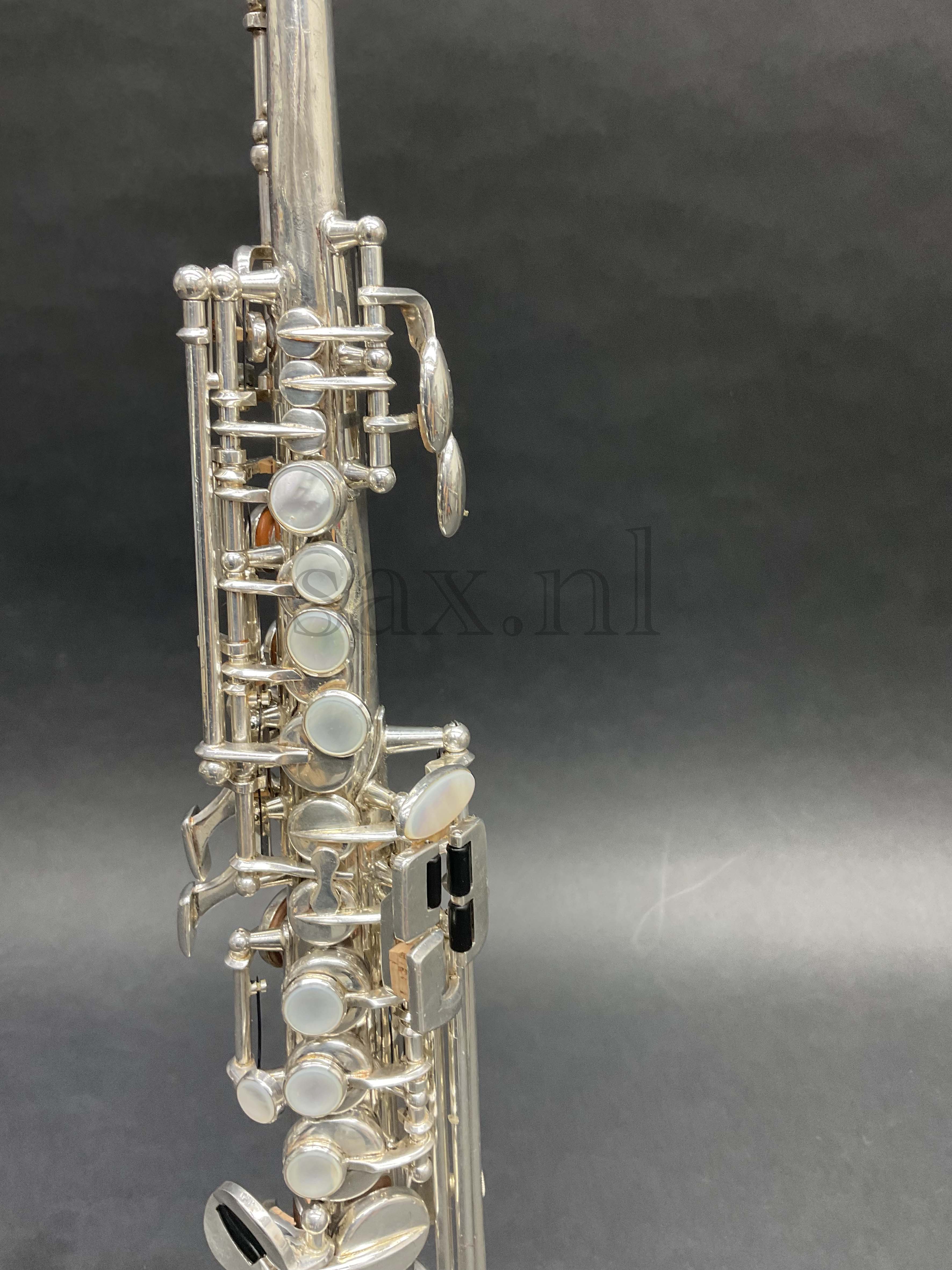 henri-selmer-paris-super-action-80-serie-ii-sopransaxophon-versilbert-2001 image 5