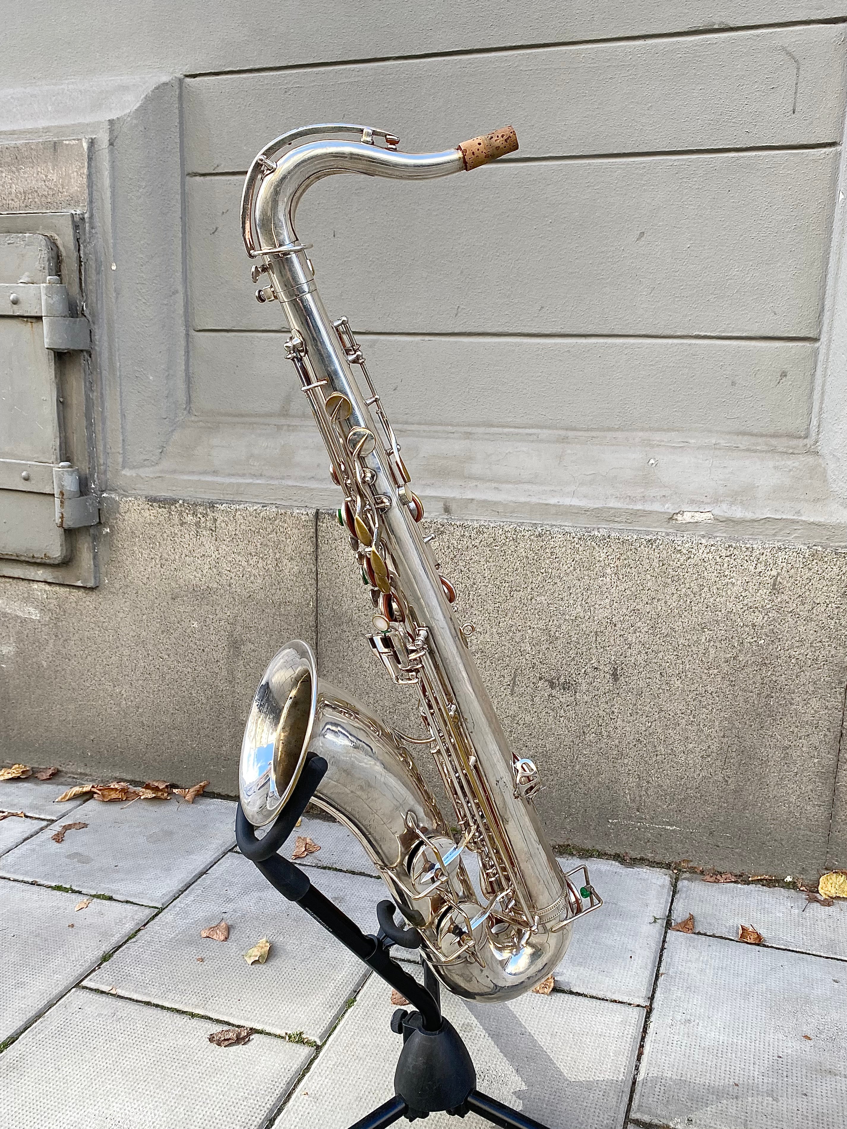 henri-selmer-paris-mod-le-26-tenor-saxophon-1928-n-8228 image 5