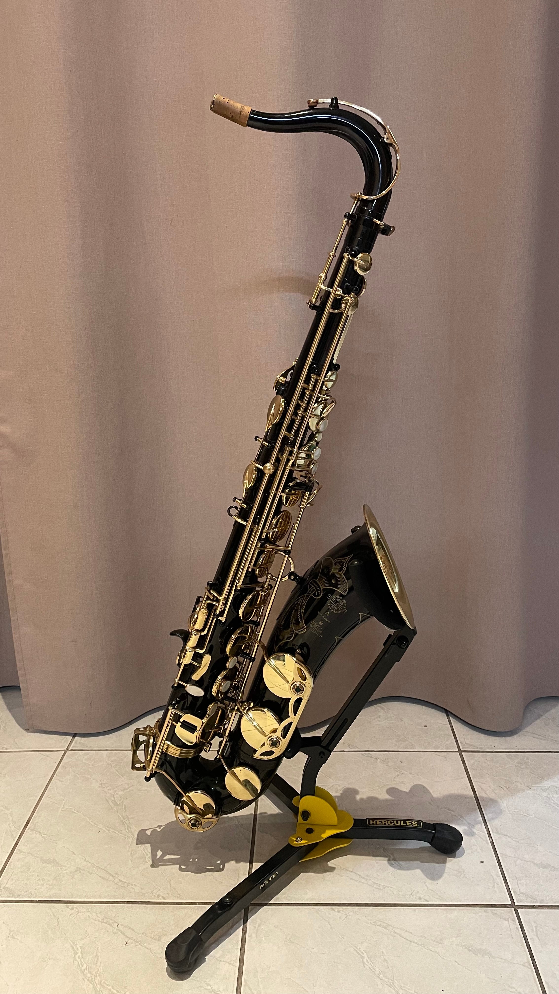 henri-selmer-paris-super-action-80-serie-ii-tenorsaxophon-bj-1990-schwarz-lackie image 1