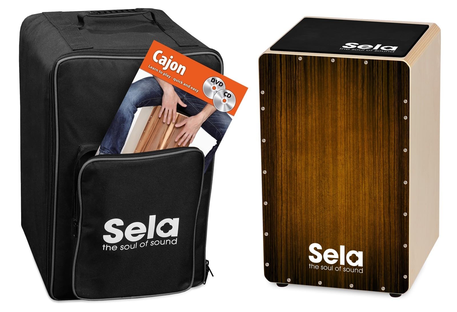 sela-se-050-varios-red-snare-cajon image 5