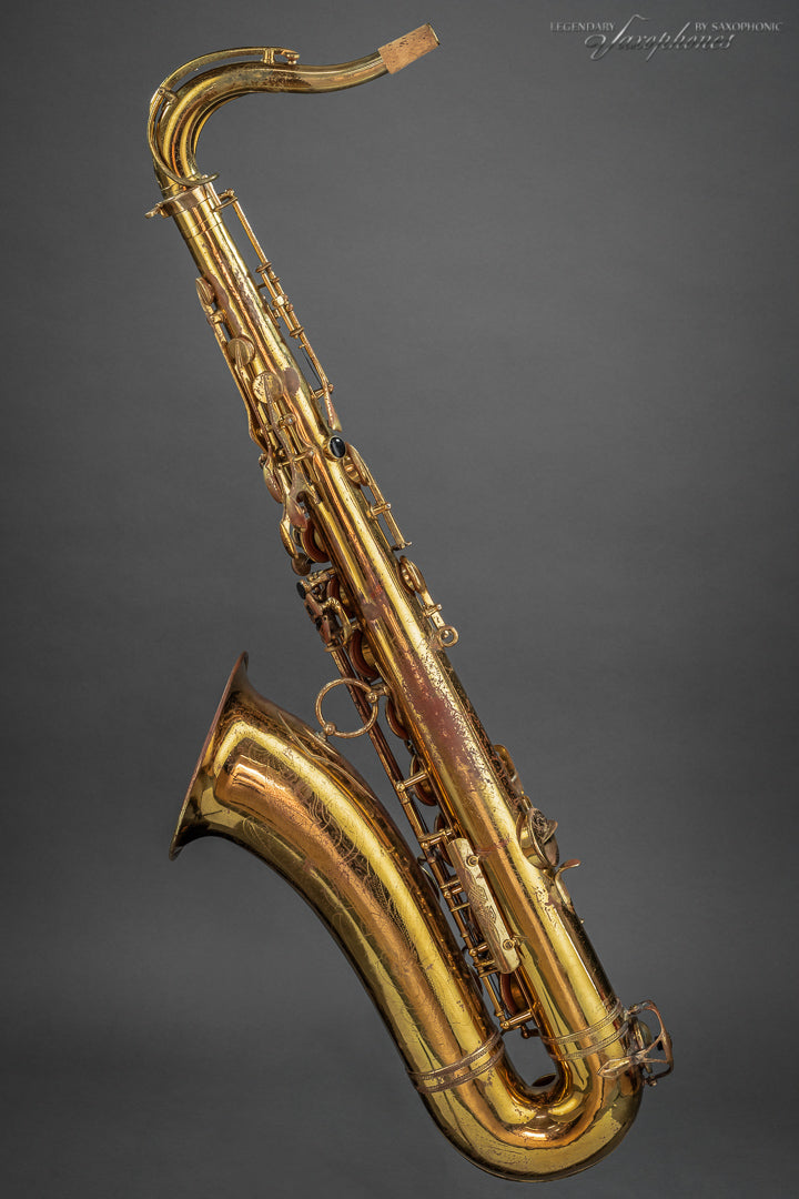 henri-selmer-paris-balanced-action-tenor-saxophon-1946-lackiert-vintage image 8