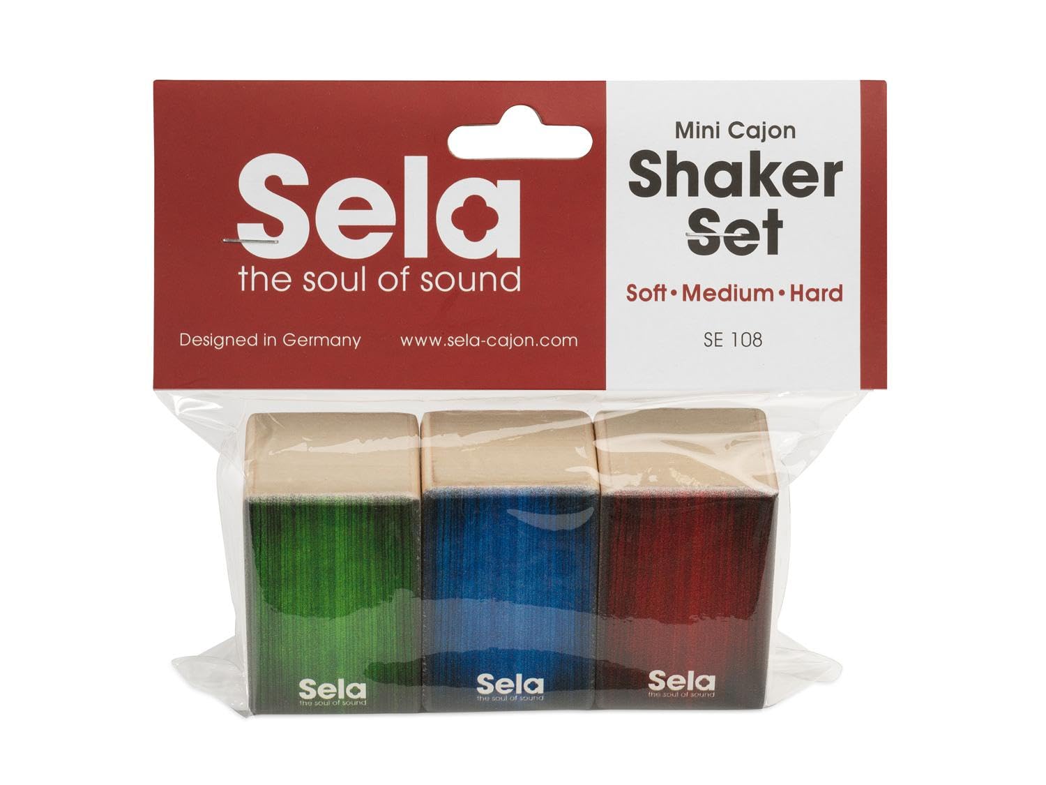 sela-mini-cajon-shaker-set-soft-medium-hard-3er-set image 8