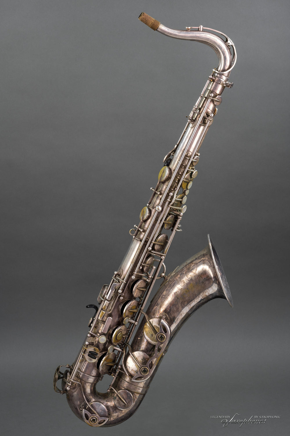 henri-selmer-paris-tenorsaxophon-mark-vi-1973-versilbert-nr-218249-revisionsbasi image 1
