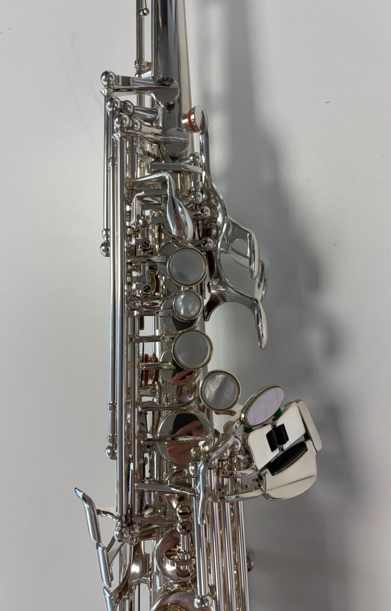 henri-selmer-paris-super-action-80-serie-ii-sopransaxophon-versilbert-2001 image 1