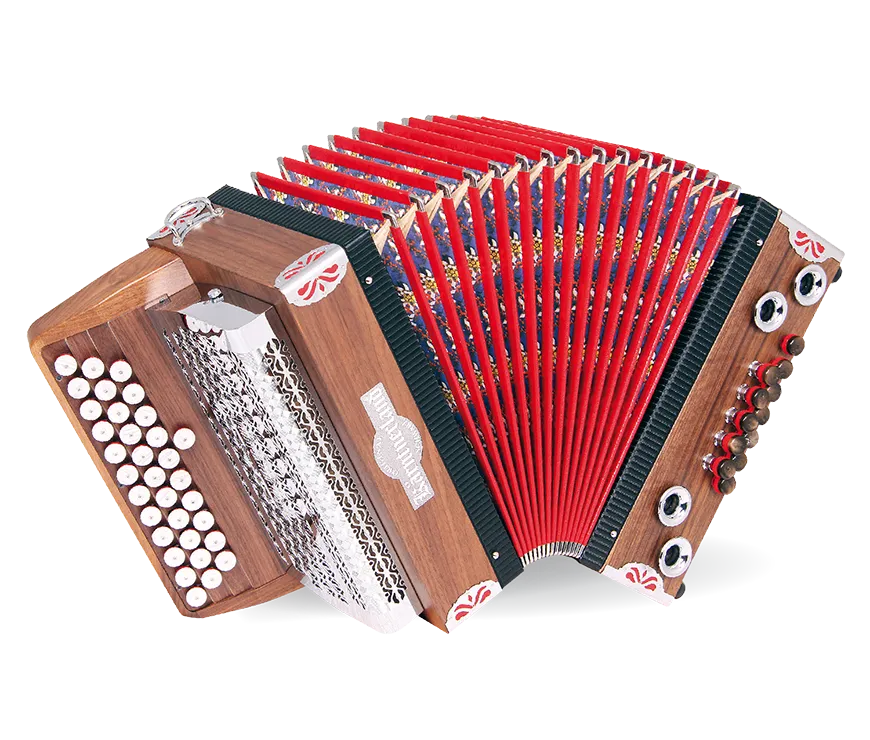 original-k-rntnerland-edelwei-steirische-harmonika-mit-x-bass-und-mollbass image 1