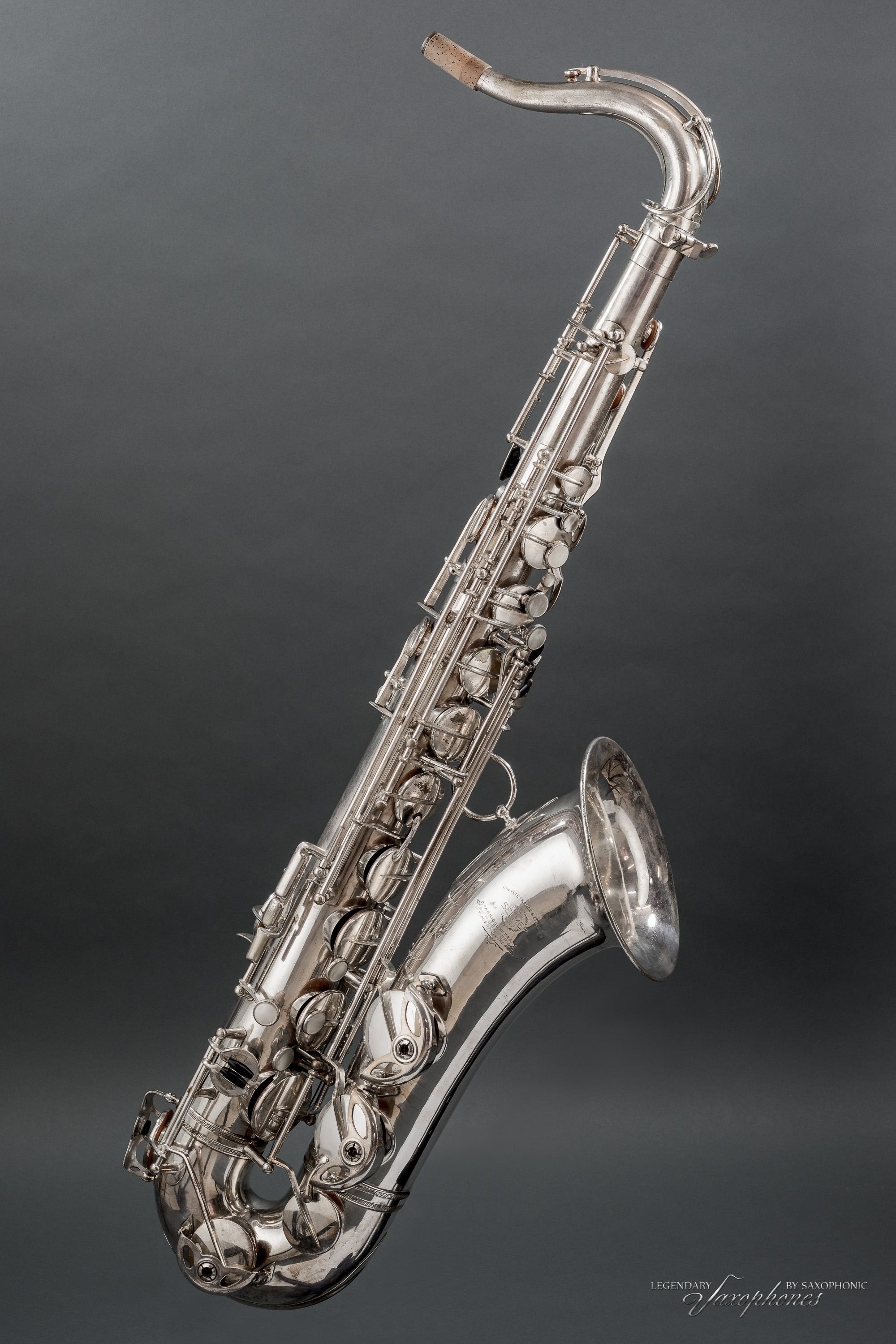 henri-selmer-paris-tenorsaxophon-balanced-action-1946-nr-32876-versilbert image 2