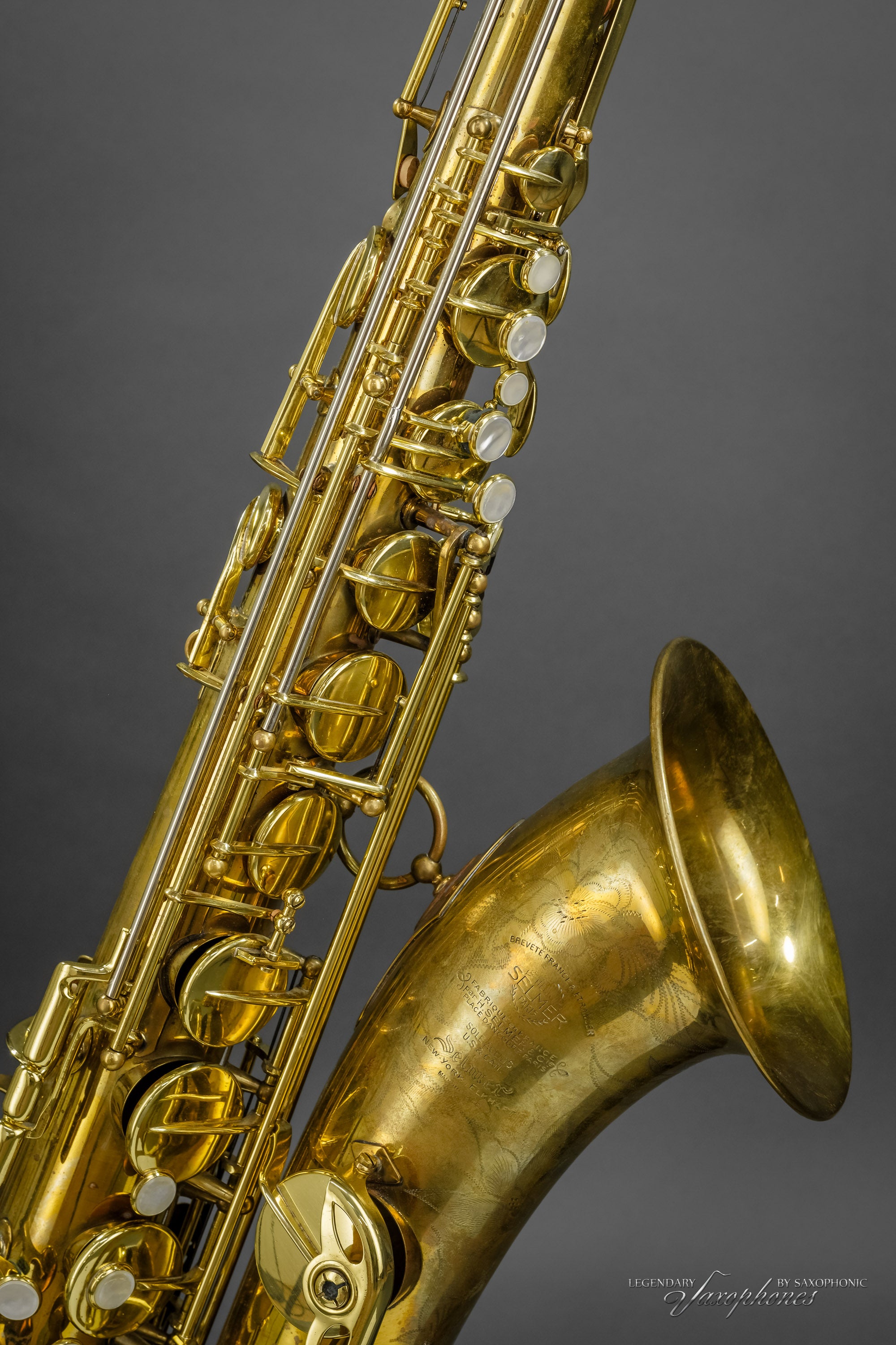 henri-selmer-paris-super-action-sba-tenorsaxophon-1952-nr-49176-vintage image 2