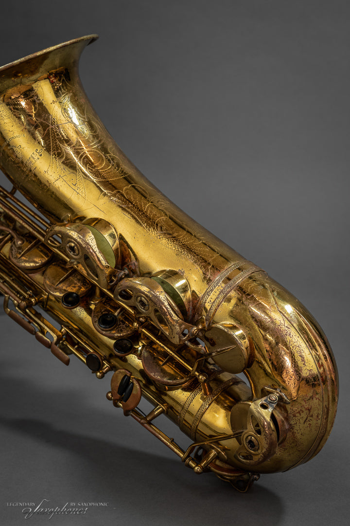 henri-selmer-paris-balanced-action-tenor-saxophon-1946-lackiert-vintage image 7