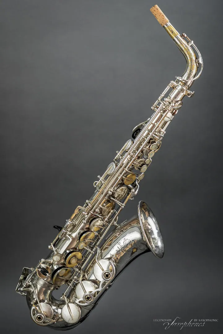 henri-selmer-paris-mark-vi-altsaxophon-1972-nr-200486-versilbert-player-s-horn image 1