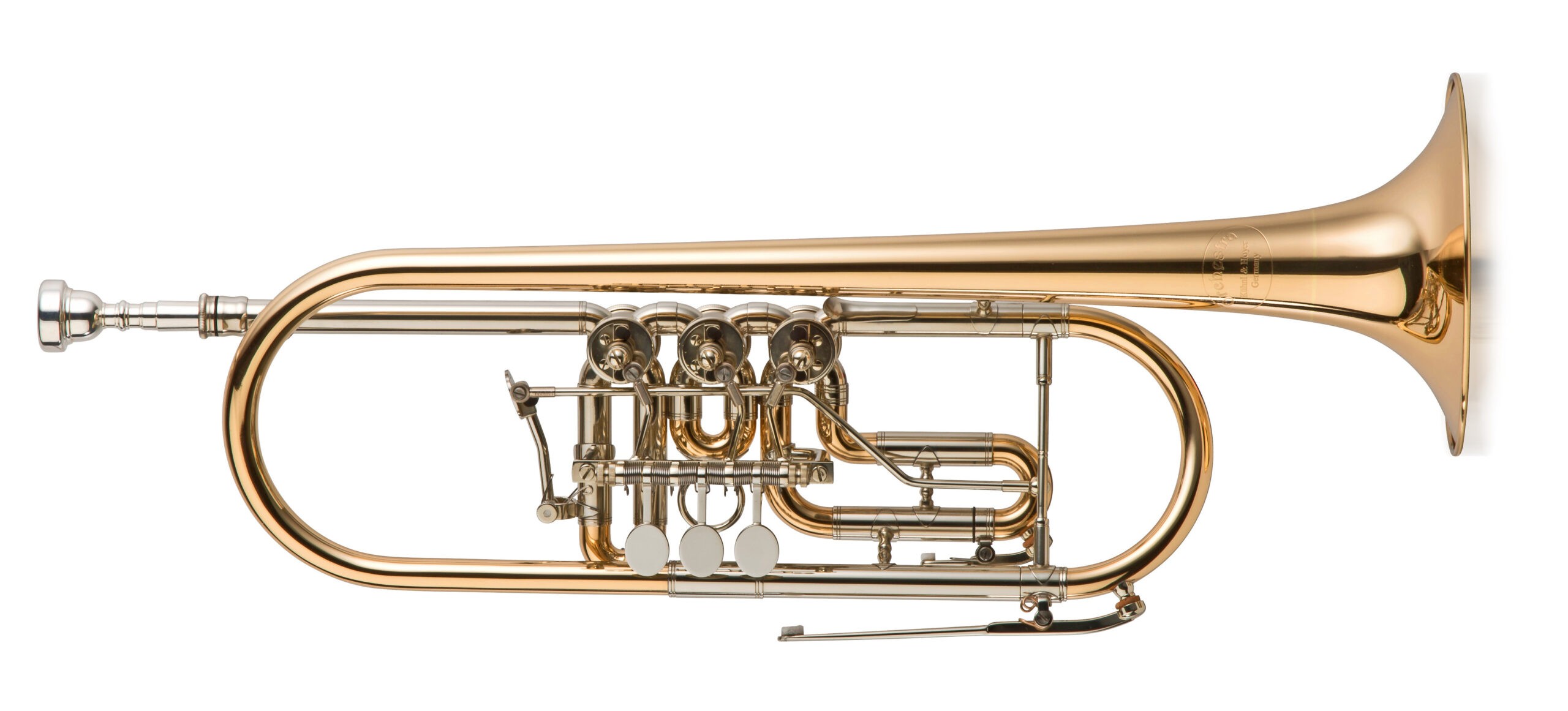 k-hnl-hoyer-bb-trompete-orchestra-1105-goldmessing-140-mm-schall image 1