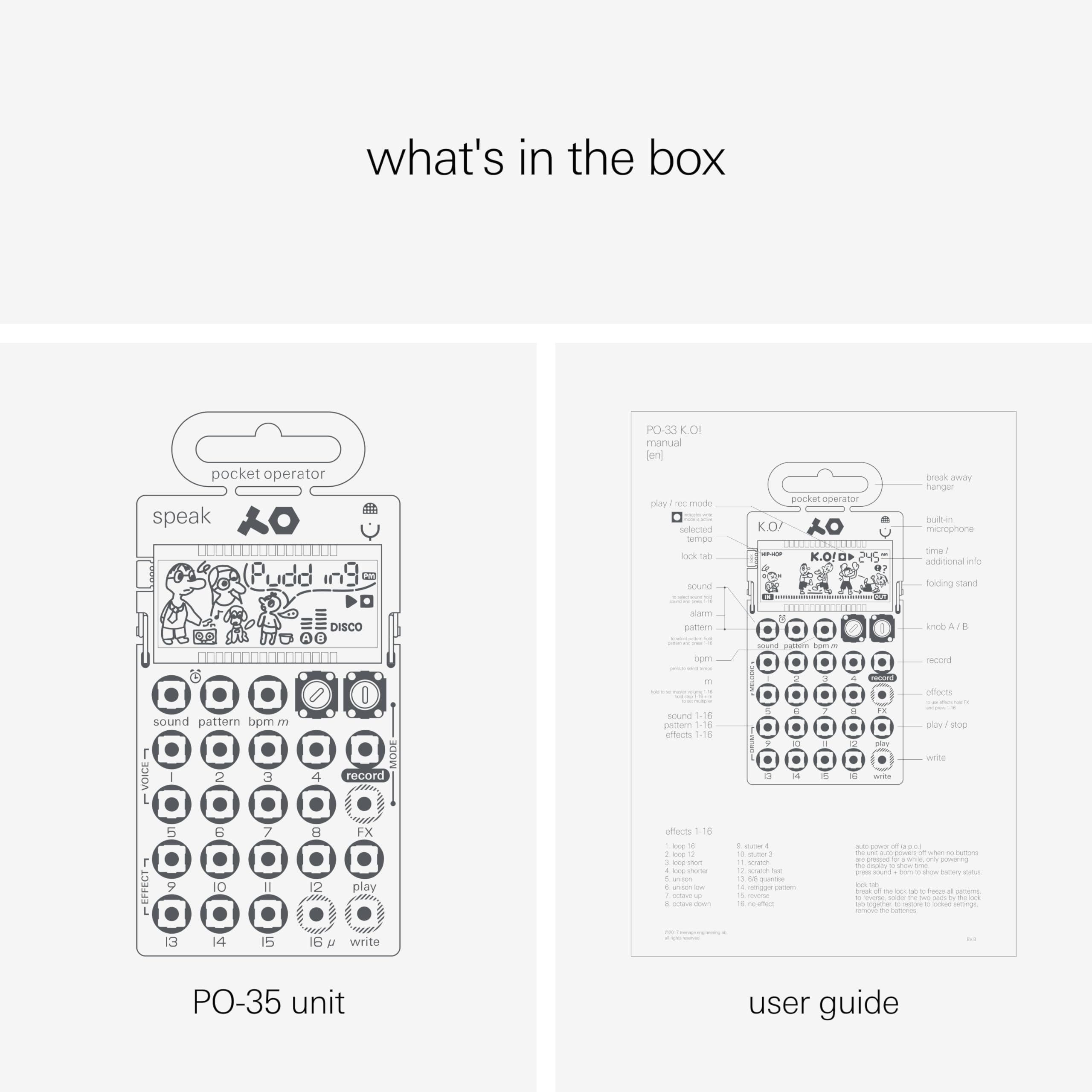 teenage-engineering-po-35-speak-vocal-synthesizer-und-sequenzer-mit-mikrofon image 8