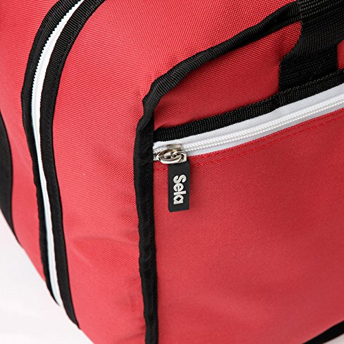 sela-se-038-cajon-tasche-red-nylon-mit-rucksackfunktion image 6