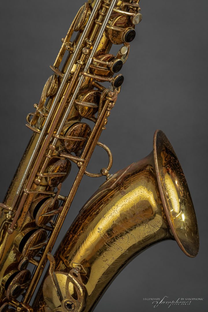 henri-selmer-paris-balanced-action-tenor-saxophon-1946-lackiert-vintage image 5
