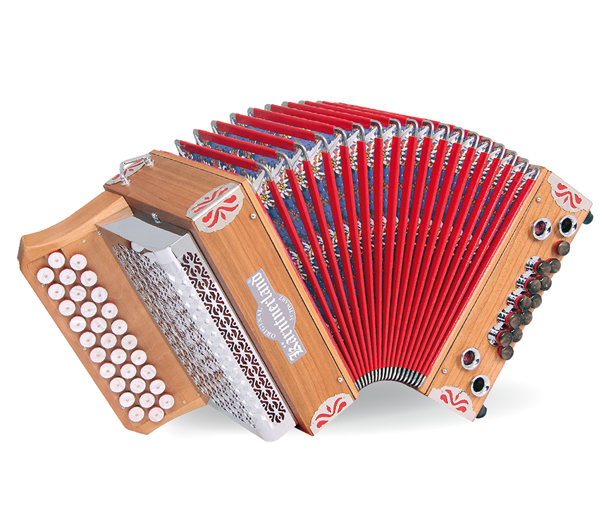 original-k-rntnerland-edelwei-mini-steirische-harmonika-f-r-kinder-ab-5-jahren image 1