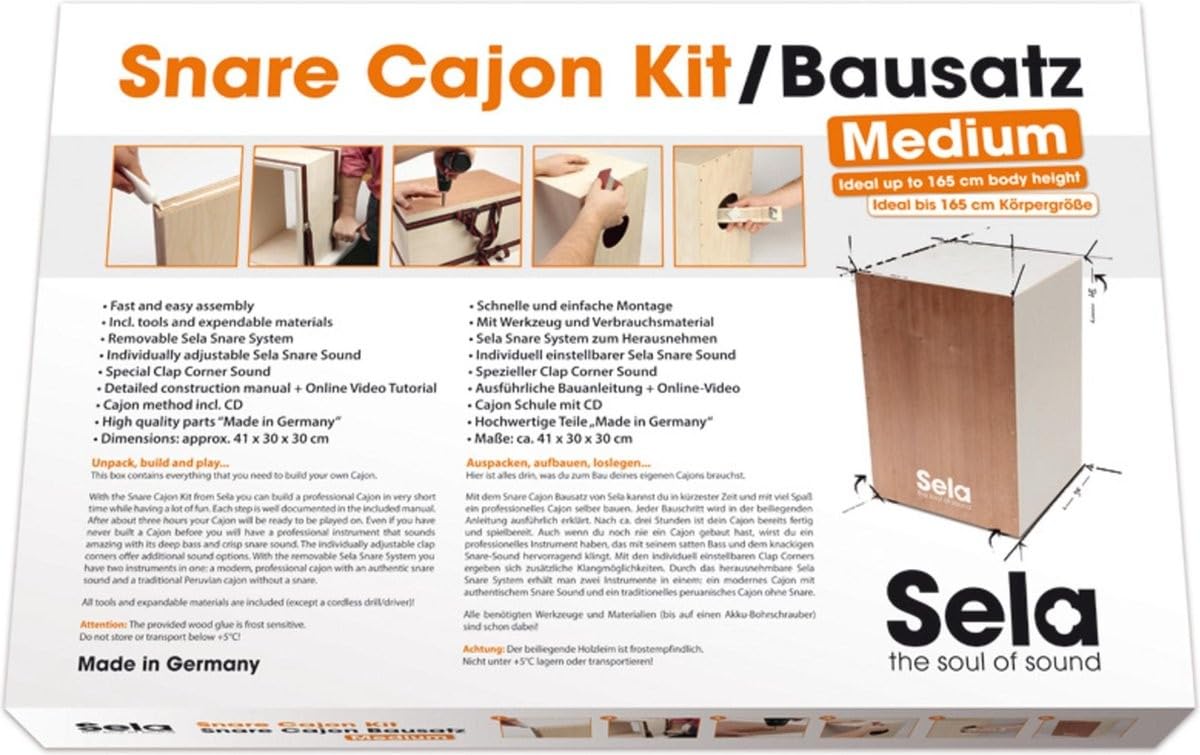 sela-se-018-snare-cajon-bausatz-medium-mit-schule-und-audio-cd image 2