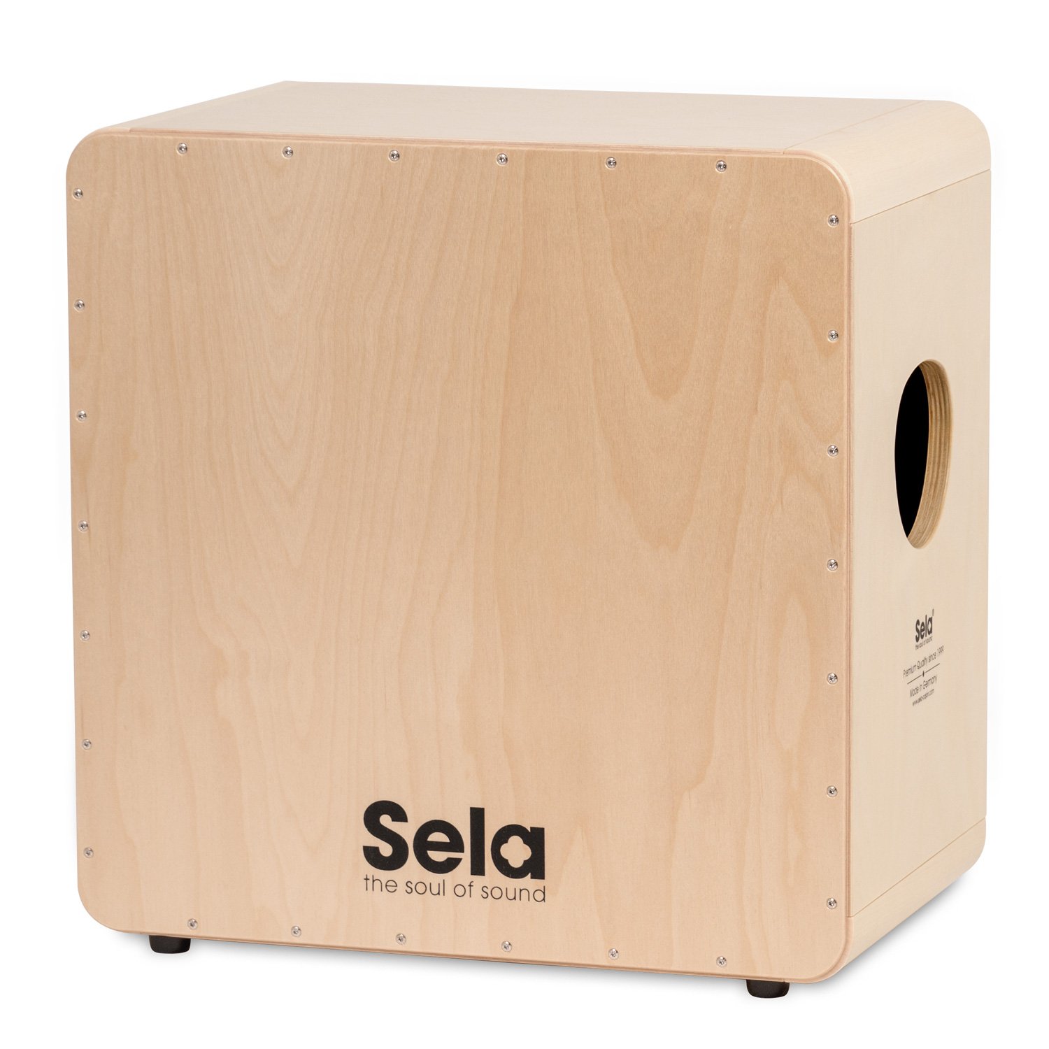 sela-se-099-bass-cajon-15-mm-birkenkorpus-2-spielfl-chen-sela-snare-system-made- image 2