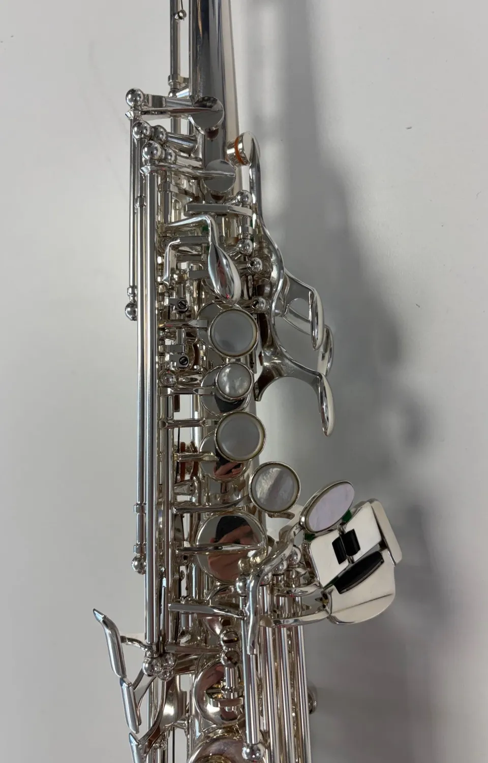 henri-selmer-paris-super-action-80-serie-ii-sopransaxophon-versilbert-2001 image 1