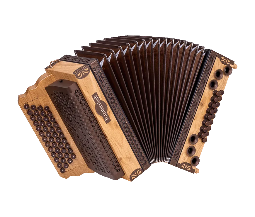 original-k-rntnerland-eiche-elegance-steirische-harmonika-mit-seidenbalg image 1