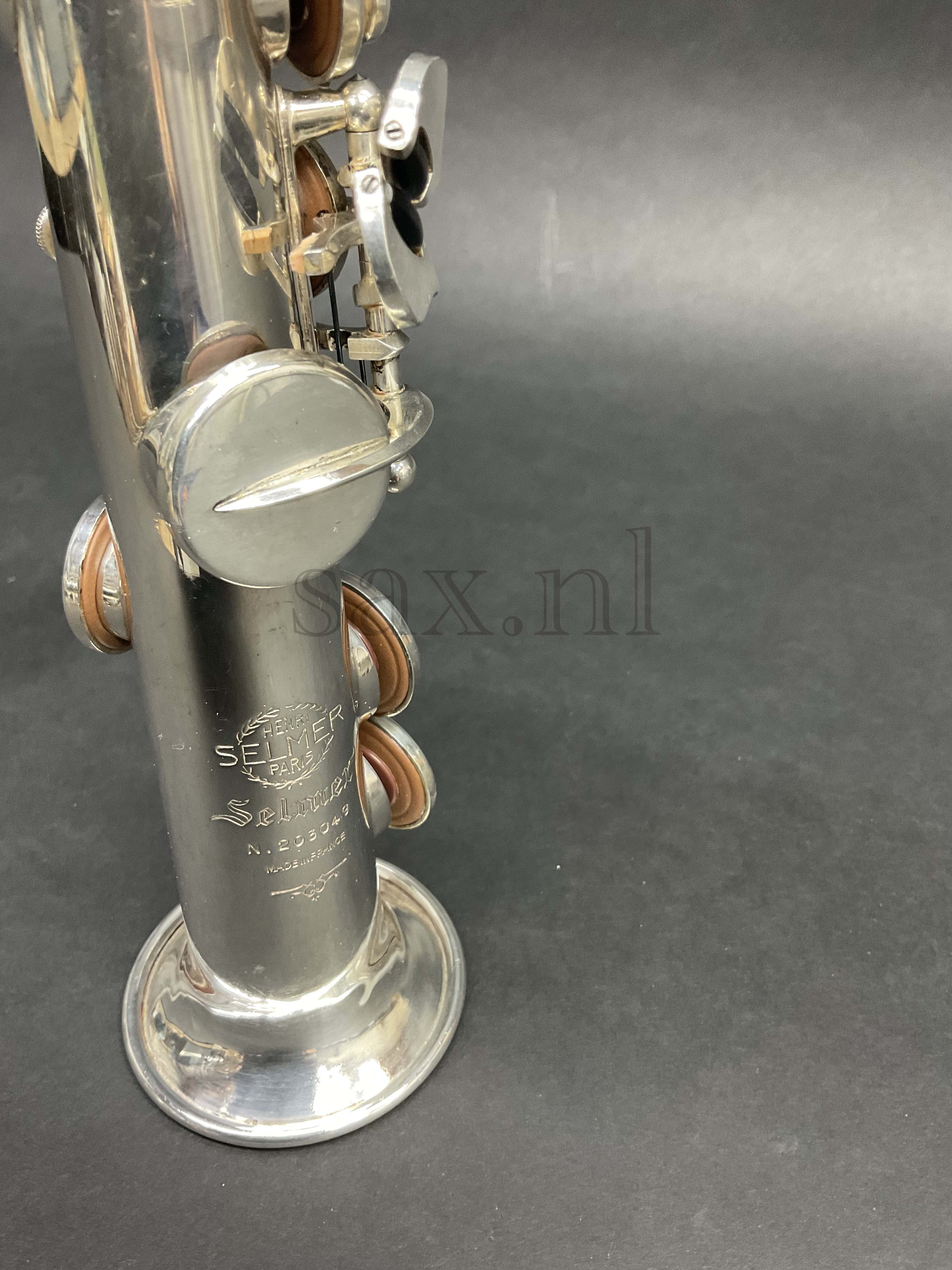 henri-selmer-paris-super-action-80-serie-ii-sopransaxophon-versilbert-2001 image 6