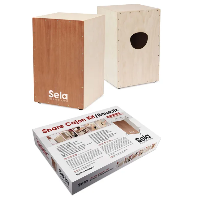 sela-se-001-snare-cajon-bausatz-standard-mit-snare-system-made-in-germany image 1