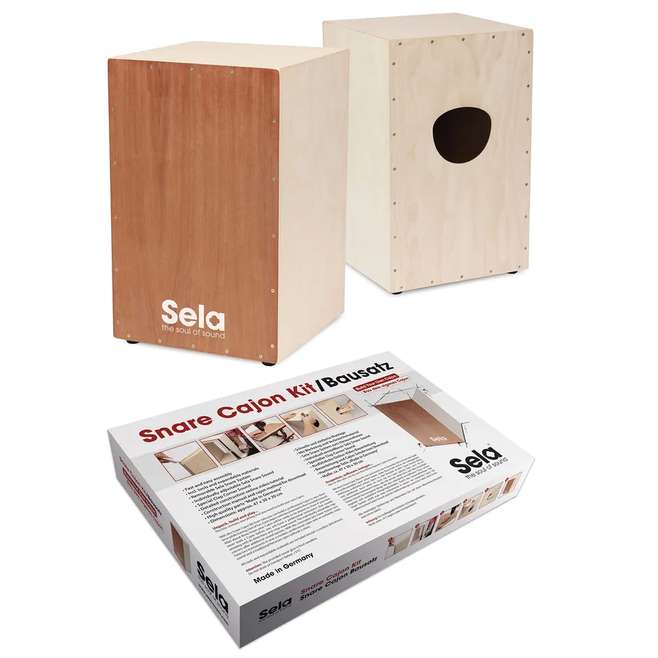 sela-se-001-snare-cajon-bausatz-standard-mit-snare-system-made-in-germany image 1