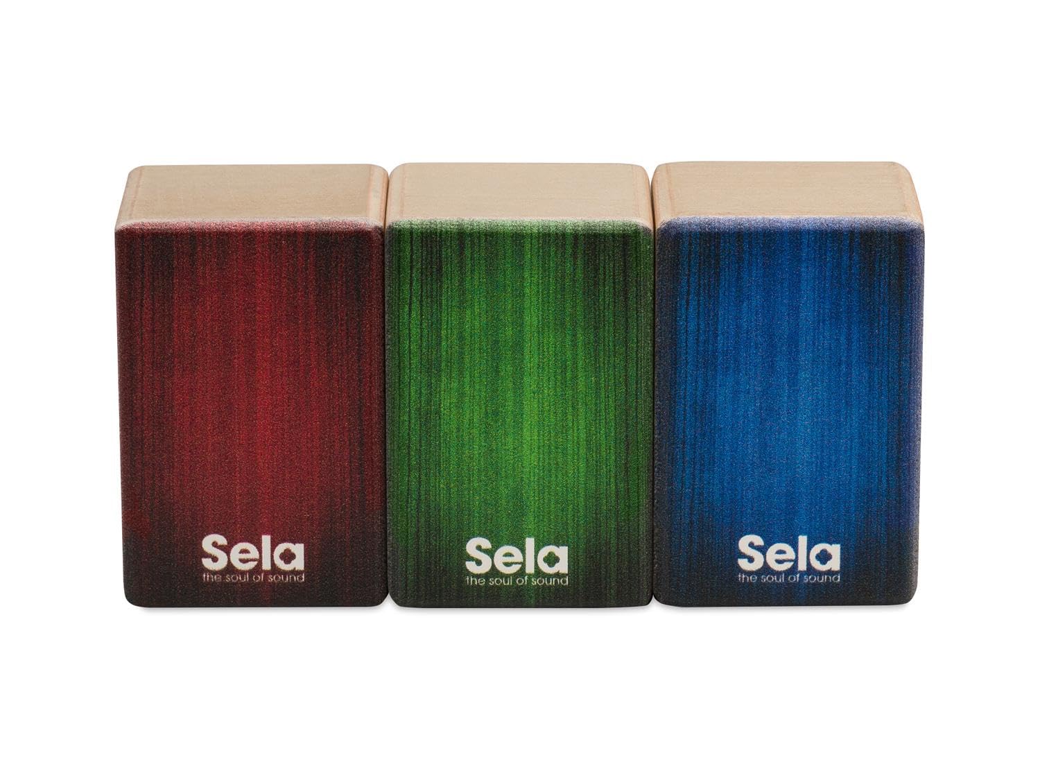 sela-mini-cajon-shaker-set-soft-medium-hard-3er-set image 4