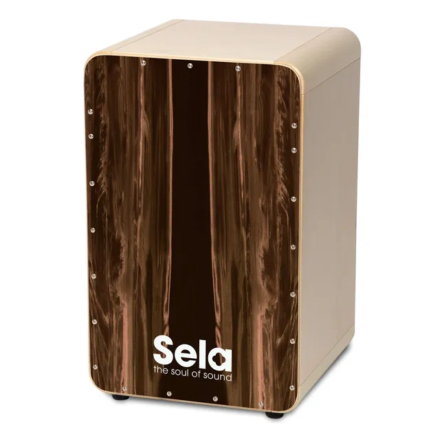 sela-se-105-casela-dark-nut-snare-cajon-hard-splash-spielfl-che-15-mm-birke-made image 1