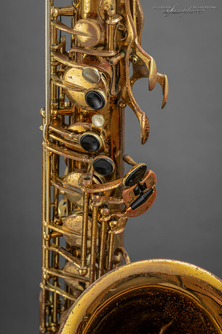 henri-selmer-paris-balanced-action-tenor-saxophon-1946-lackiert-vintage image 2