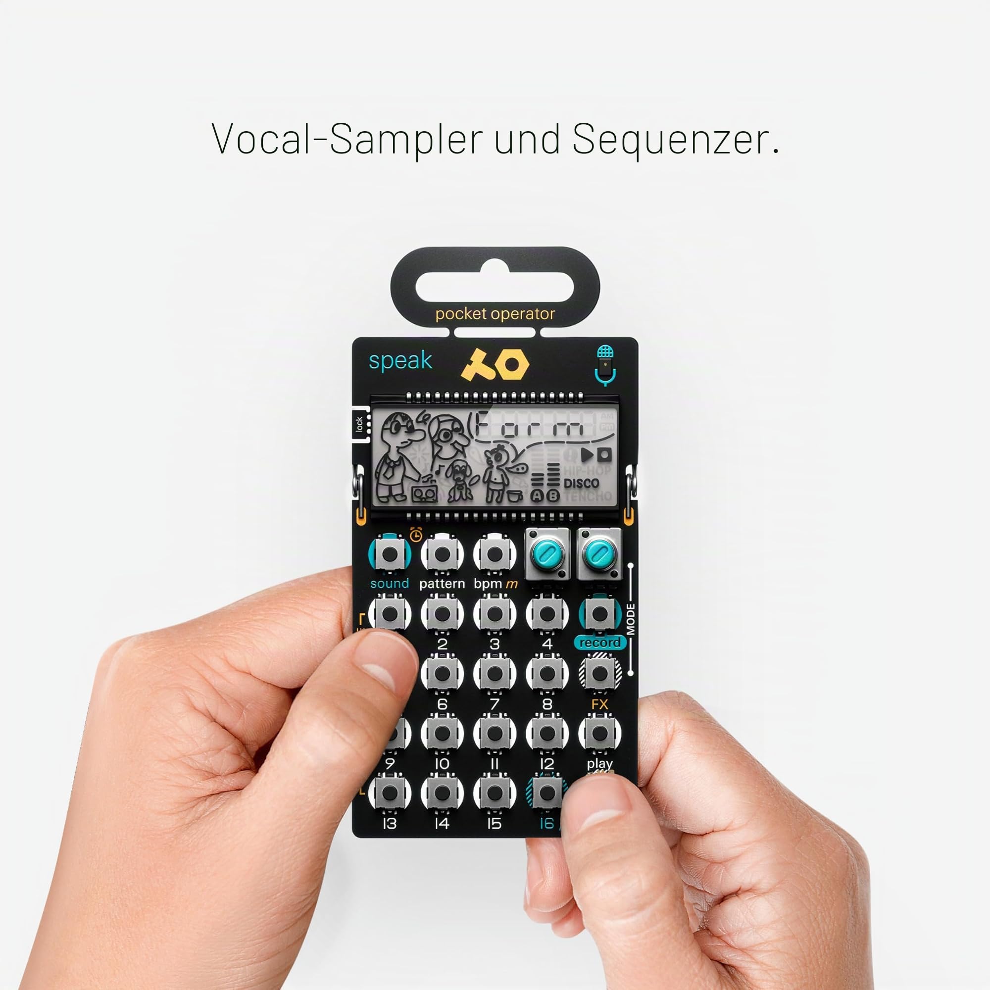teenage-engineering-po-35-speak-vocal-synthesizer-und-sequenzer-mit-mikrofon image 2