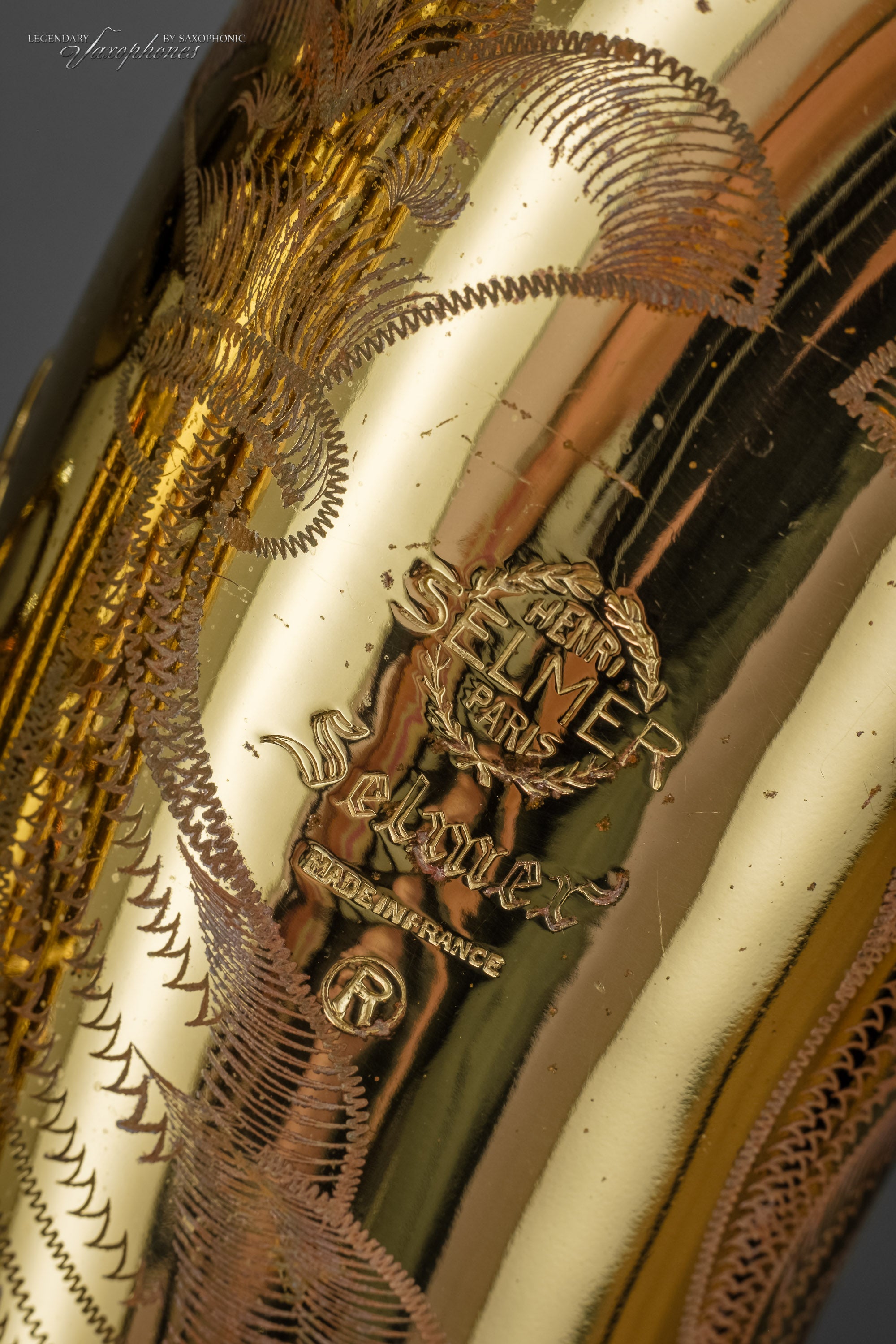 henri-selmer-paris-baritonsaxophon-mark-vi-1980-low-a-nr-306313-lackiert-vintage image 4