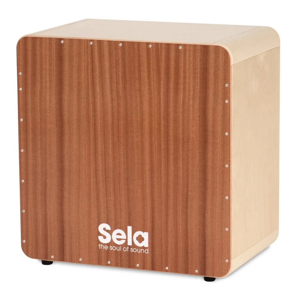 sela-se-099-bass-cajon-15-mm-birkenkorpus-2-spielfl-chen-sela-snare-system-made- image 1