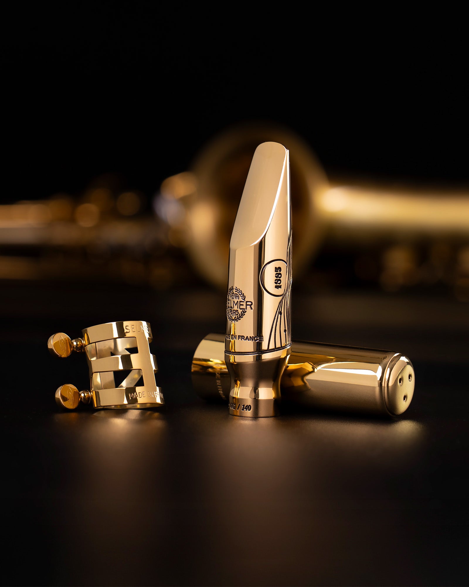 henri-selmer-paris-jazz-tribute-limited-tenorsaxophon-mundst-ck-metall-gold-ffnu image 8
