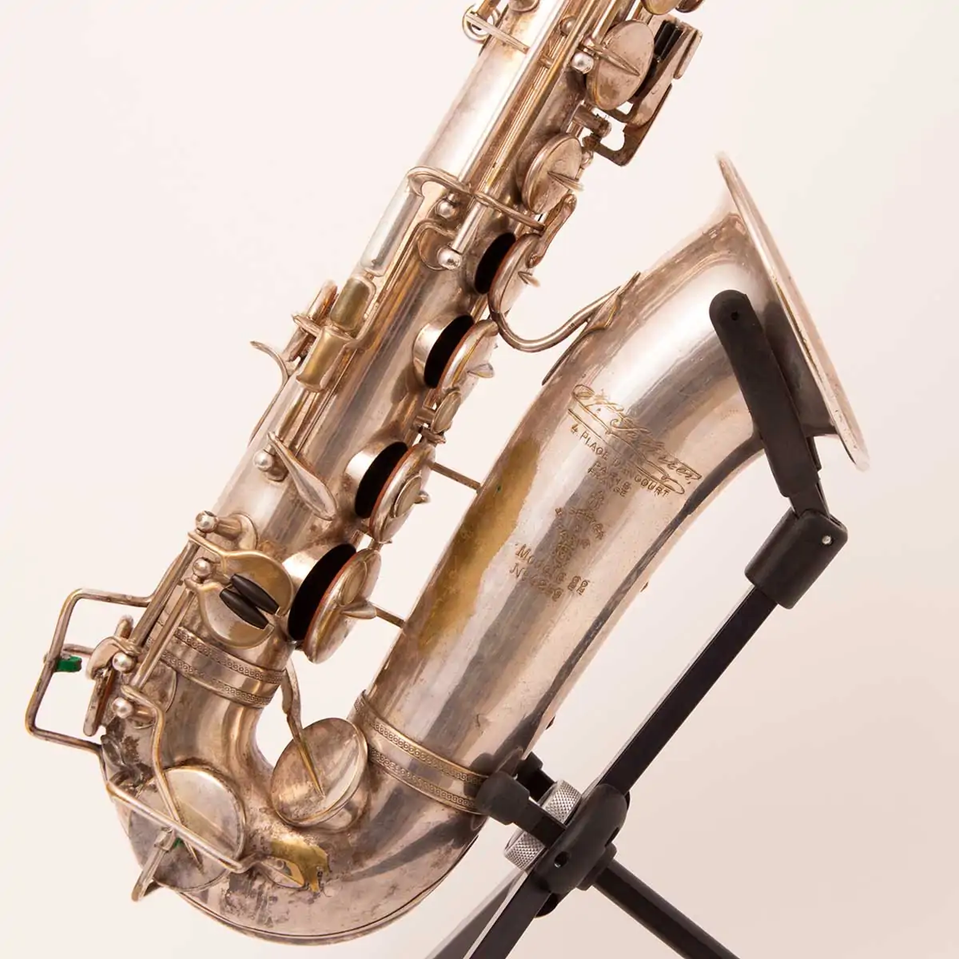 henri-selmer-paris-mod-le-22-altsaxophon-vintage image 4