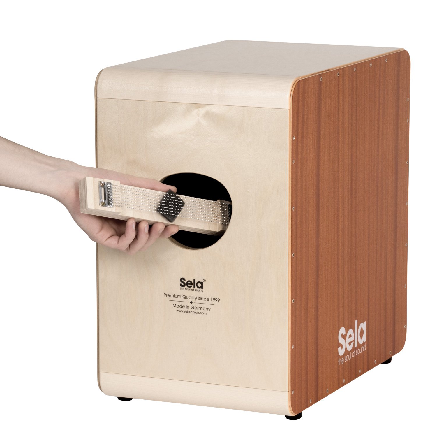 sela-se-099-bass-cajon-15-mm-birkenkorpus-2-spielfl-chen-sela-snare-system-made- image 6