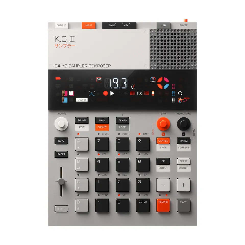 teenage-engineering-ep-133-k-o-ii-sampler-drum-machine-und-sequenzer-64mb image 1