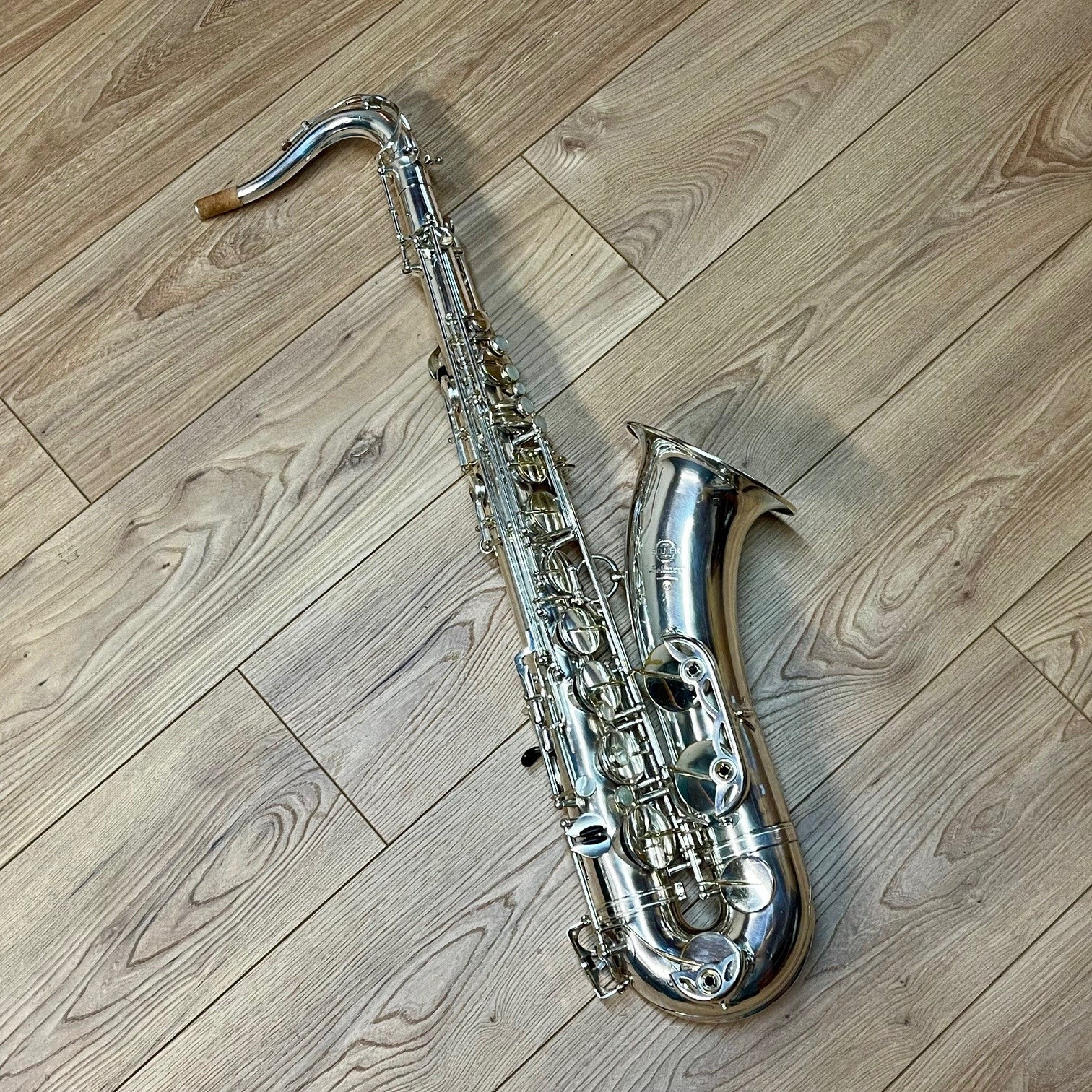 henri-selmer-paris-tenorsaxophon-mark-vi-nr-202xxx-versilbert-vintage image 7