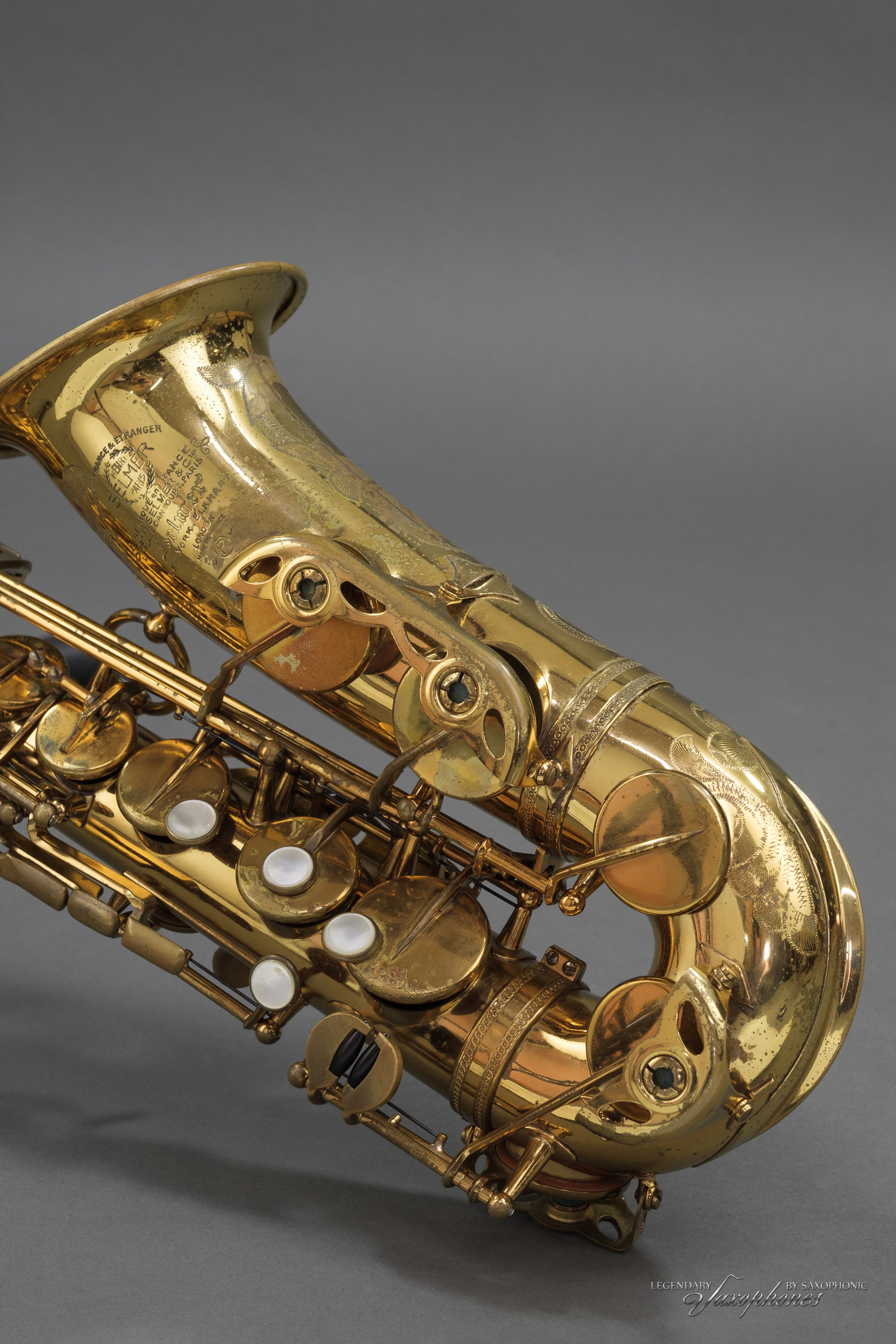 henri-selmer-paris-mark-vi-alt-saxophon-baujahr-1961-nr-90461-vintage image 3