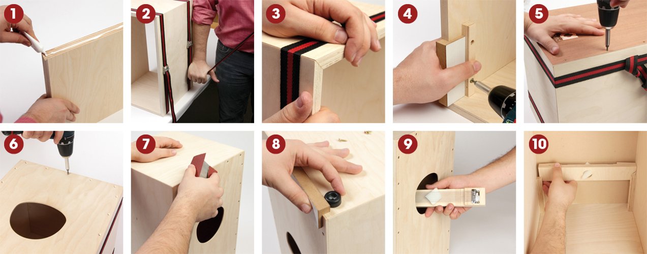 sela-se-001-snare-cajon-bausatz-standard-mit-snare-system-made-in-germany image 6