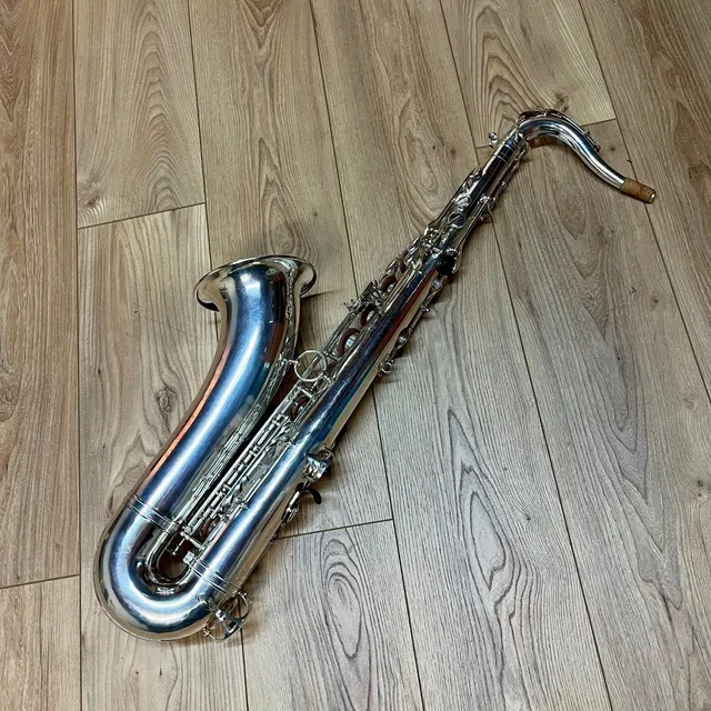 henri-selmer-paris-tenorsaxophon-mark-vi-nr-202xxx-versilbert-vintage image 1