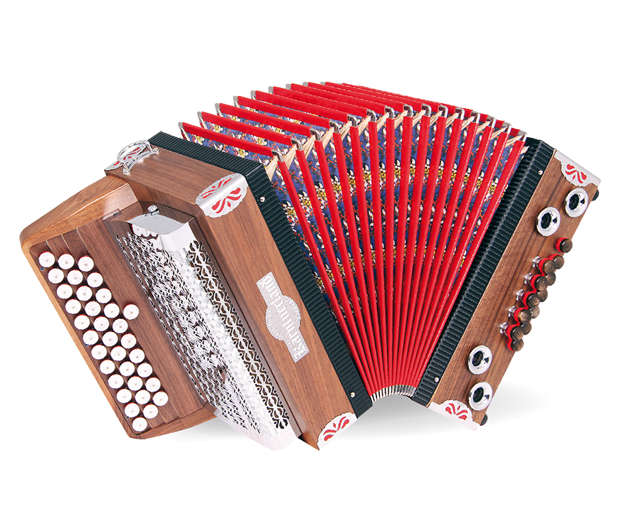 original-k-rntnerland-edelwei-steirische-harmonika-mit-x-bass-und-mollbass image 1