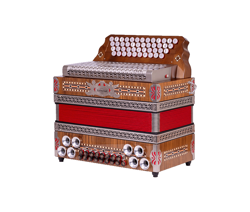 original-k-rntnerland-steirische-harmonika-meister-klassik-4-nussholz image 2