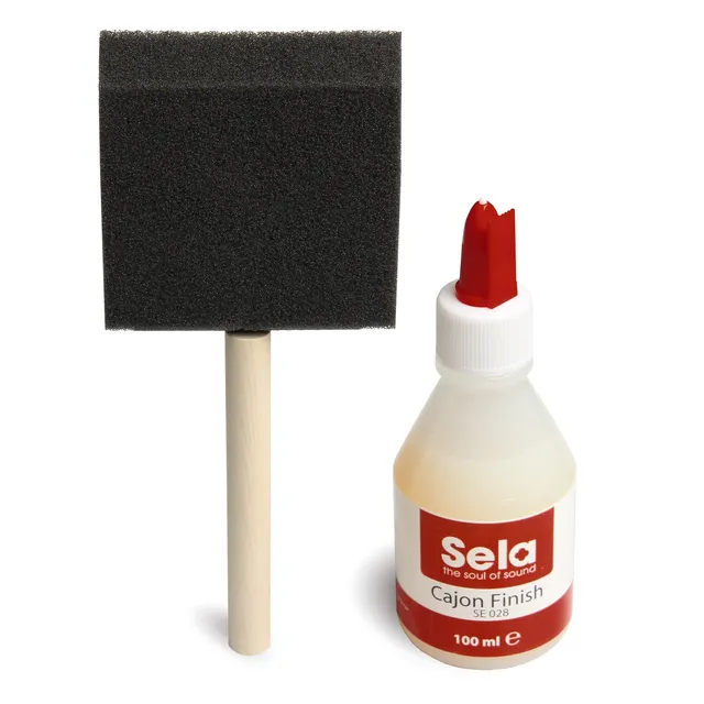 sela-se-028-cajon-finish-set-lack-pinsel-f-r-unlackierte-sela-cajon-baus-tze-3-s image 1