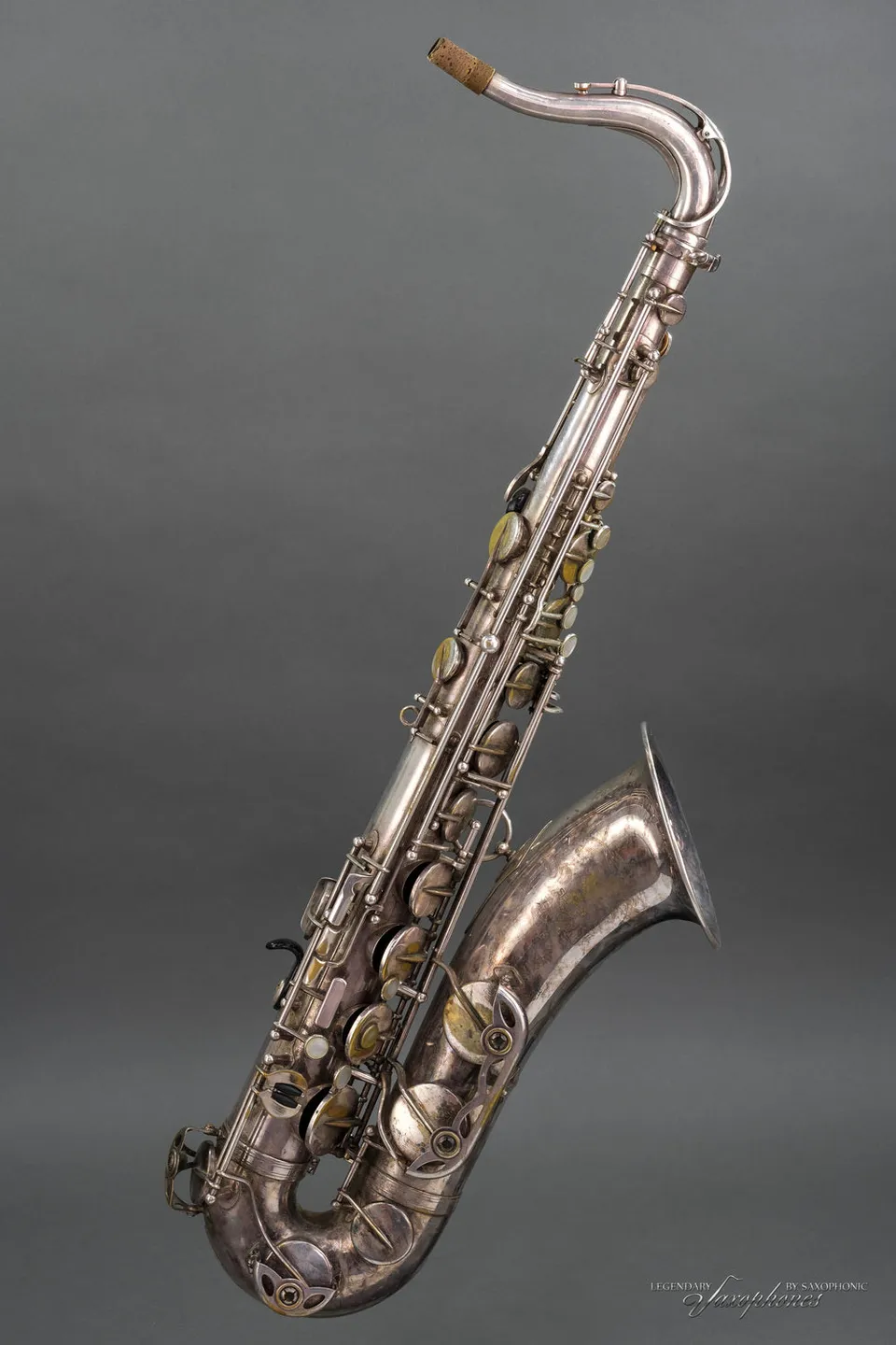 henri-selmer-paris-tenorsaxophon-mark-vi-1973-versilbert-nr-218249-revisionsbasi image 1