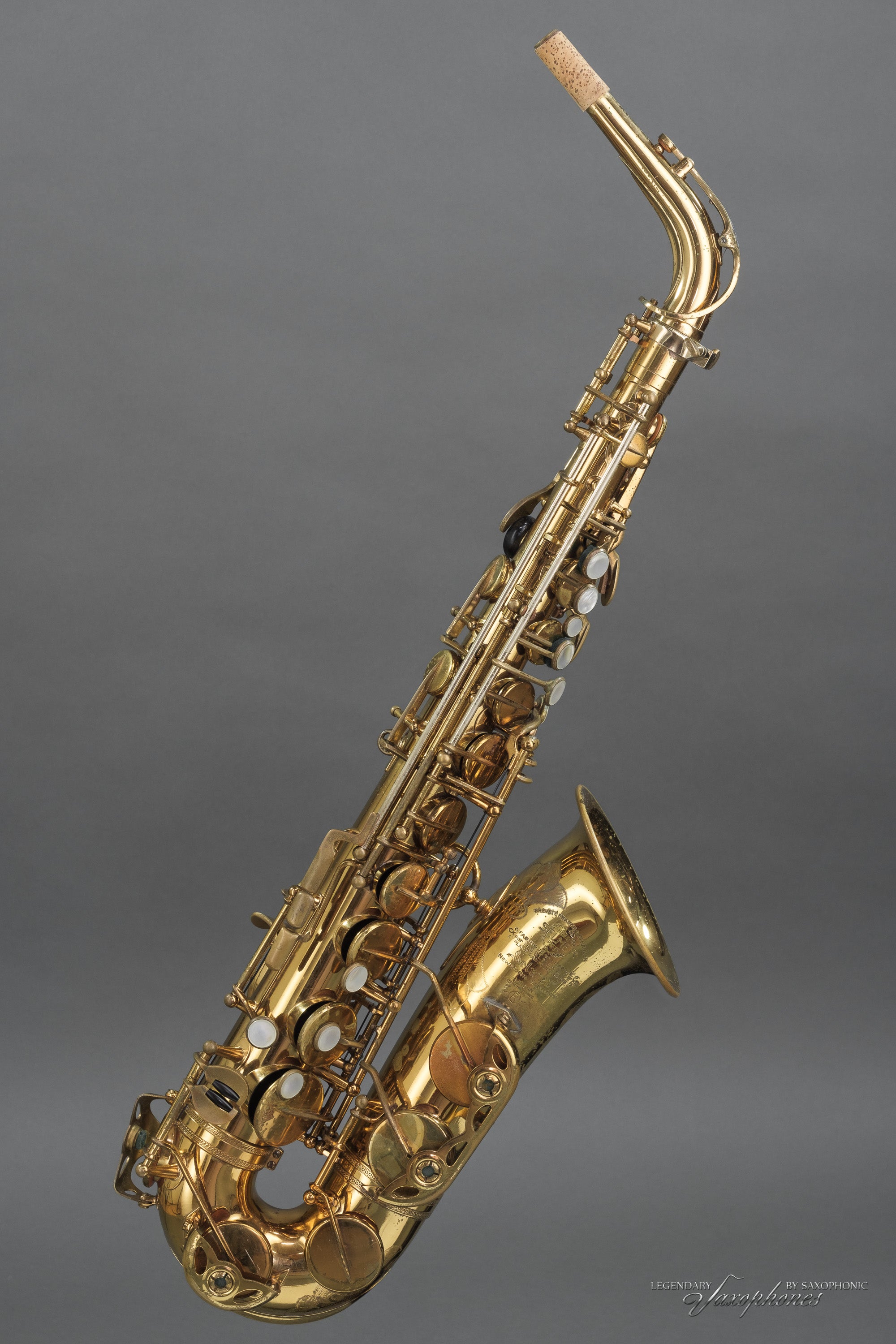 henri-selmer-paris-mark-vi-alt-saxophon-baujahr-1961-nr-90461-vintage image 6