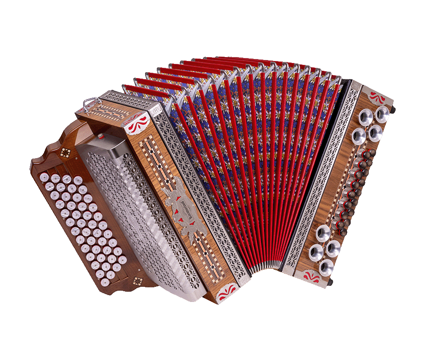 original-k-rntnerland-steirische-harmonika-meister-klassik-4-nussholz image 1