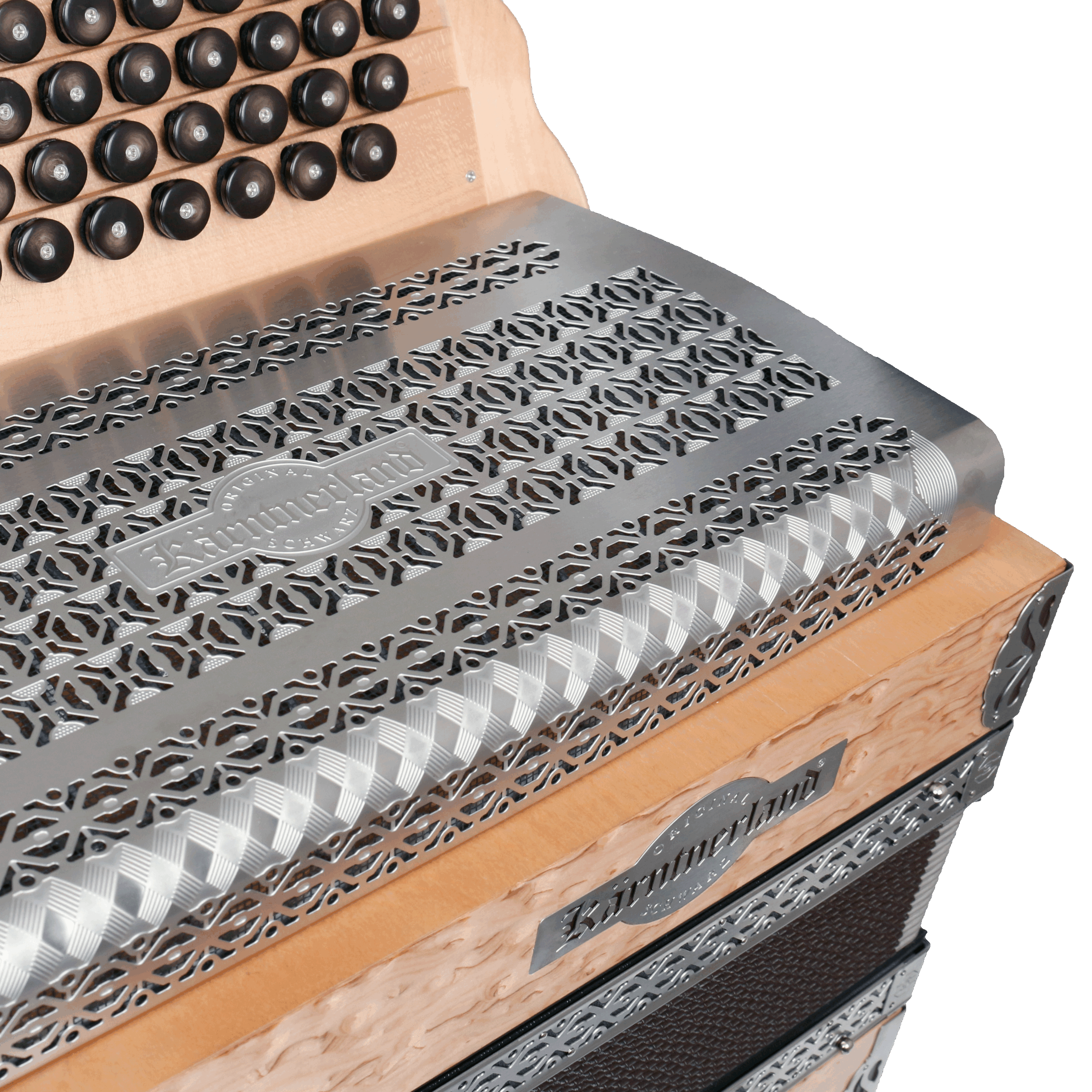 original-k-rntnerland-edelholz-birke-steirische-harmonika-bronze-harmonika-kompa image 3