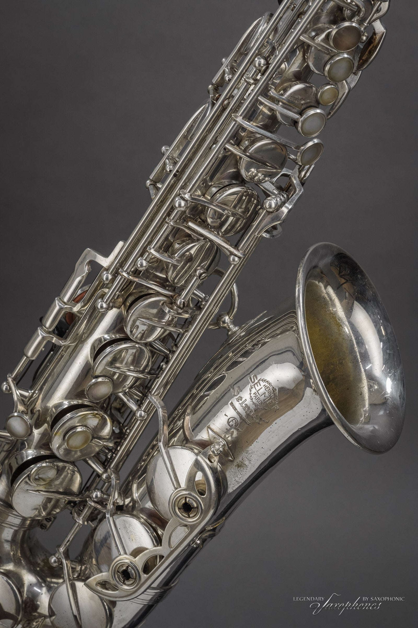 henri-selmer-paris-mark-vi-alt-saxophon-1972-versilbert-saxophonic image 1