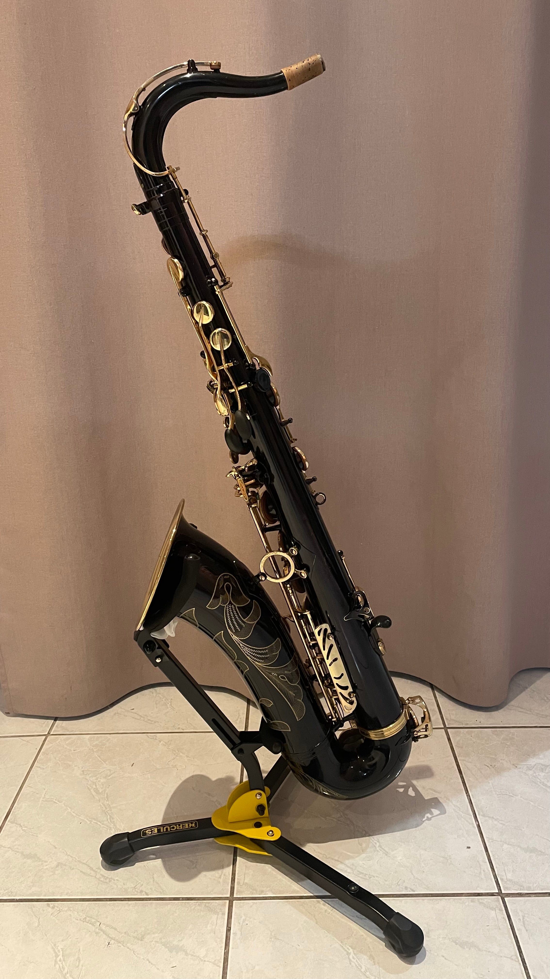 henri-selmer-paris-super-action-80-serie-ii-tenorsaxophon-bj-1990-schwarz-lackie image 2