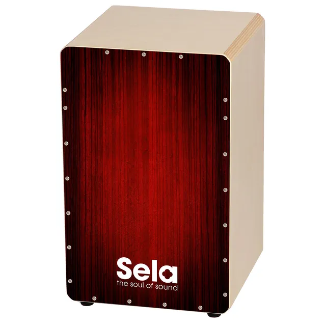 sela-se-050-varios-red-snare-cajon image 1