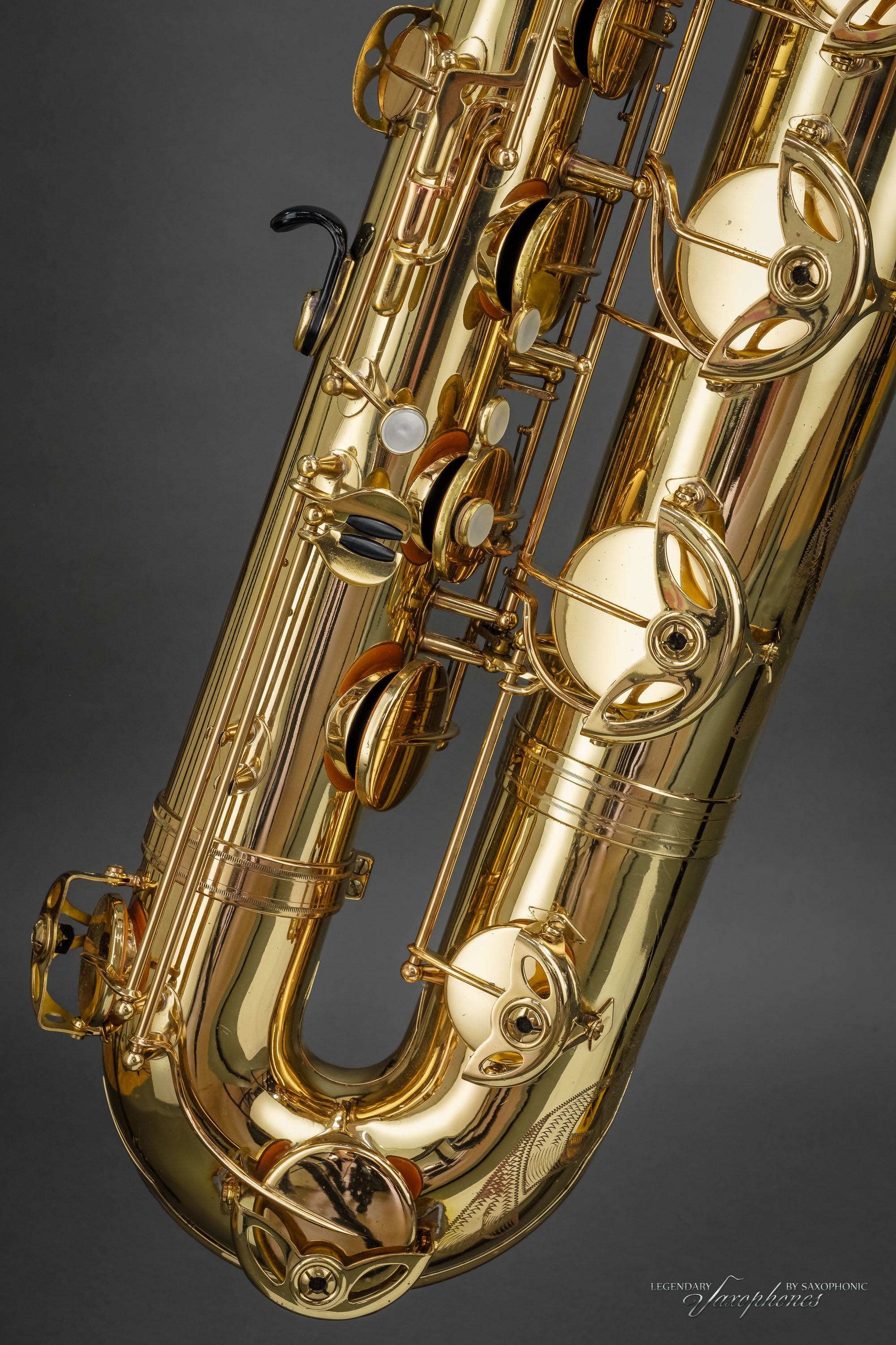 henri-selmer-paris-baritonsaxophon-mark-vi-1980-low-a-nr-306313-lackiert-vintage image 3